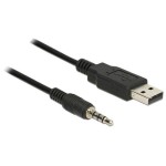 Delock 1.8m USB-Seriel TTL câble, Klinke 4P, Chipsatz: FTDI 232RL, 5Volt