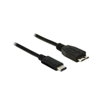 Delock USB3.1 cable MicroB St. - Typ-C St., 1m, 10Gbps, Gen2, black Delock USB3.1 cable MicroB St. - Typ-C St., 1m, 10Gbps, Gen2, black