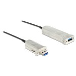 Delock USB3 Verlängerungscâble 50m, aktive Verstärkung, optisch