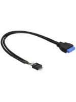 USB cable intern 60cm, Pinheader, USB3-Buchse for USB2 Stecker