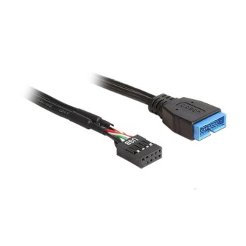 USB cable intern 60cm, Pinheader, USB3-Stecker for USB2 Buchse USB cable intern 60cm, Pinheader, USB3-Stecker for USB2 Buchse