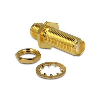 SMA-Buchse for RP-SMA-Buchse, Einbau Montage, Adapter and Gender Changer SMA-Buchse for RP-SMA-Buchse, Einbau Montage, Adapter and Gender Changer