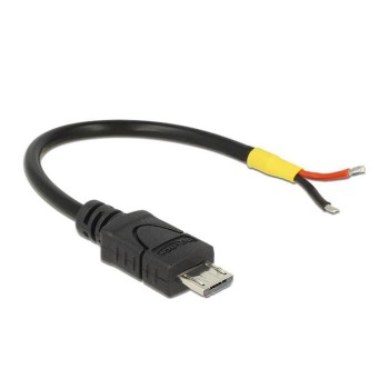 Delock USB Micro-B cable - 2Pol Strom, 10cm, für Raspberry Pi Stromversorgung Delock USB Micro-B cable - 2Pol Strom, 10cm, für Raspberry Pi Stromversorgung