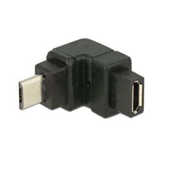 USB Adapter Micro-B for Micro-B, Buchse oben gewinkelt USB Adapter Micro-B for Micro-B, Buchse oben gewinkelt
