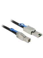 Delock SAS Kabel: SFF8644-SFF8088, 2m, externes Kabel, HD Mini-SAS auf Mini-SAS