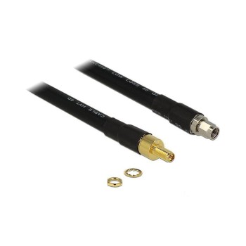 Delock RP-SMA Buchse for RP-SMA-ST 4 Meter, Verlängerungscable 2.4/5Ghz, ultra low loss Delock RP-SMA Buchse for RP-SMA-ST 4 Meter, Verlängerungscable 2.4/5Ghz, ultra low loss
