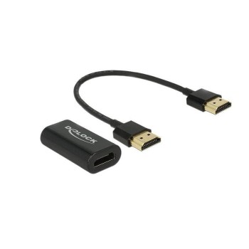 Monitoradapter HDMI-A for VGA-Bu black, HDMI-A Stecker for VGA 15pin Buchse Monitoradapter HDMI-A for VGA-Bu black, HDMI-A Stecker for VGA 15pin Buchse