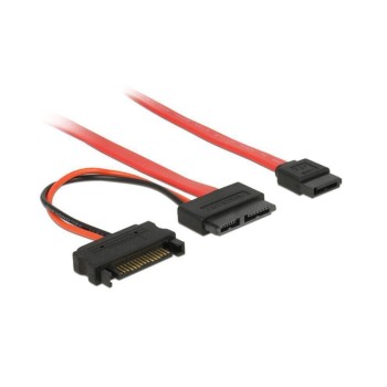 SATA2 cable for Slimline Geräte(ODD), 30cm, SATA+Power, 7+6 Pin Anschluss, 5 Volt SATA SATA2 cable for Slimline Geräte(ODD), 30cm, SATA+Power, 7+6 Pin Anschluss, 5 Volt SATA