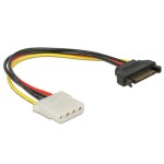 Delock Câble d'alimentation SATA - Molex 20 cm