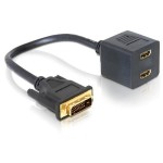 Delock Diviseur de signaux à 2 ports DVI-D - HDMI