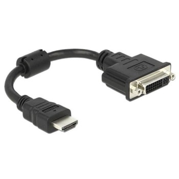 Monitoradapter HDMI for DVI-D, passiv, HDMI-Stecker auf DVI-D Buchse, 20cm,black  Monitoradapter HDMI for DVI-D, passiv, HDMI-Stecker auf DVI-D Buchse, 20cm,black