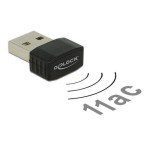 Delock WLAN-AC Nano USB Adapter, Extrem kompakt, 150&433Mbps, Dualband