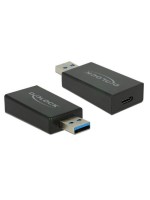 USB3.1 Adapter: A-Stecker zu C-Buchse, bis 10Gbps, 1,5A, Chipsatz: Etron EJ179V