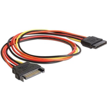 SATA Stromverlängerungscable, SATA 15 Pin, 50cm SATA Stromverlängerungscable, SATA 15 Pin, 50cm