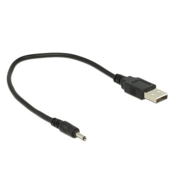 USB2.0-Stromkabel A-5VOLT 3mm Strom, 27cm, schwarz 3mm/1.1mm USB2.0-Stromkabel A-5VOLT 3mm Strom, 27cm, schwarz 3mm/1.1mm