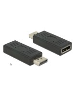 Displayport Port Schoner, DP Stecker auf DP Buchse, black