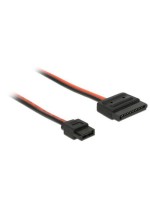 SATA Adaptercable for Slimline (ODD), 24cm, 15Pin SATA Buchse for Slim SATA 6Pin