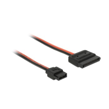 SATA Adaptercable for Slimline (ODD), 24cm, 15Pin SATA Buchse for Slim SATA 6Pin SATA Adaptercable for Slimline (ODD), 24cm, 15Pin SATA Buchse for Slim SATA 6Pin