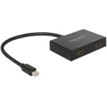 Delock Diviseur de signaux à 2 ports Mini-DP - 2x HDMI