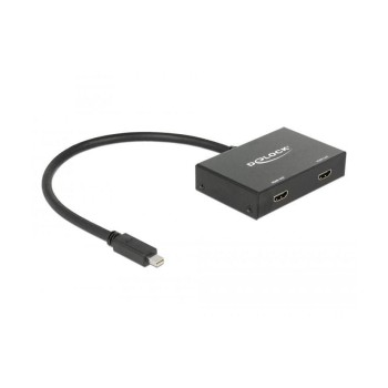 Mini-Displayport for 2xHDMI Splitter, 4K, 2 HDMI Geräte an MiniDP Anschluss. DP V1.2 Mini-Displayport for 2xHDMI Splitter, 4K, 2 HDMI Geräte an MiniDP Anschluss. DP V1.2
