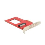 Delock Adaptateur de bus hôte Controller PCI-Express-X4 - U.2, 2.5