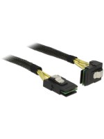 SAS Kabel: SFF8087-SFF8087, 0.5m, gewinkelt, internes Multilane Mini-SAS Kabel