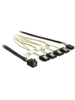 Reverse SAS cable: 4xSATA - SFF-8643, 1m, 4x SATA auf SFF-8643 Backplane,with Sideband