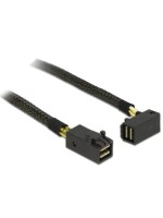 SAS Kabel: SFF8643--SFF8643, 0.5m,gewinkelt, internes Multilane MiniHD-SAS Kabel