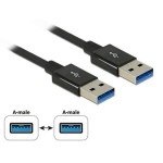 Delock USB3.1 câble A-St. - A St., 0.5m, 10Gbps, Gen2, noir, Premium