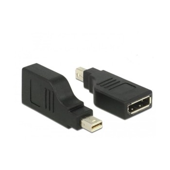 Mini-Displayport for Displayport Adapter, 4K, Mini-DP Stecker auf DP Buchse,90° gewinkelt Mini-Displayport for Displayport Adapter, 4K, Mini-DP Stecker auf DP Buchse,90° gewinkelt