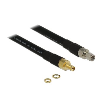 GSM/UMTS/LTE Verlängerungscâble, 3m, SMA Buchse pour SMA Stecker, low-loss GSM/UMTS/LTE Verlängerungscâble, 3m, SMA Buchse pour SMA Stecker, low-loss