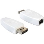 Delock Adaptateur Displayport - Mini-Displayport Blanc