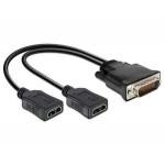 Delock Câble en Y DMS-59 - HDMI