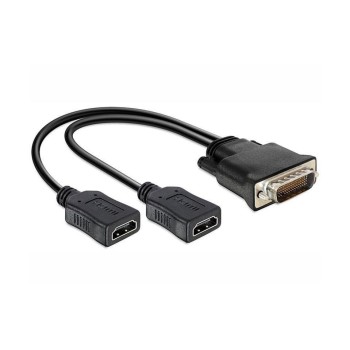 Delock DMS-59 pour 2x HDMI Adapter, 20cm Delock DMS-59 pour 2x HDMI Adapter, 20cm
