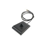 LTE/HSPA/GSM Standfuss pour SMA-Antenn, 1m SMA câble, ohne Antennen, noir