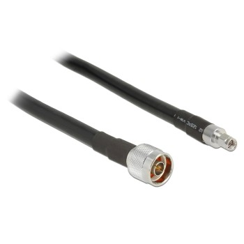 Delock RP-SMA Stecker pour N-Stecker, 5m, Low Loss Verlängerungscâble pour 2.4 / 5Ghz