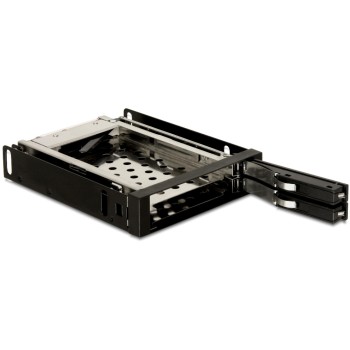 Delock Cadre interchangeable 3.5 Mobile Rack pour 2x 2.5 po Delock Cadre interchangeable 3.5 Mobile Rack pour 2x 2.5 po