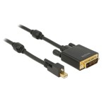 Delock Câble Mini DisplayPort - DVI-D, 2 m