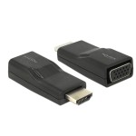 Delock Adaptateur HDMI - VGA Noir
