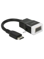 Delock Câble adaptateur Mini-C-HDMI - VGA avec audio