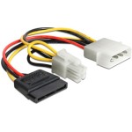 Delock Câble d'alimentation Molex - 4Pin/SATA 15 cm