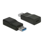 USB3.1 Adapter: A-Stecker zu C-Buchse, bis 10Gbps, 1A, mit Überspannunsschutz