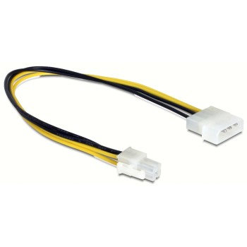 cable Stromversorgung P4 4Pol, 30cm, for Molex Stromanschluss