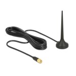 Delock Antenne LTE/LoRA SMA 0.8-2.4GHz 9 cm SMA 3 dBi Rayonnement omni directionnel