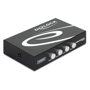 Delock 4Port USB2.0 Switchbox, manueller USB2.0 Umschalter Delock 4Port USB2.0 Switchbox, manueller USB2.0 Umschalter