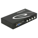 Delock Boîte de commutation VGA 4 Port sans audio