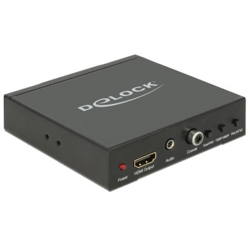 Delock Scart pour HDMI Konverter, avec Skalierung bis 1080p, Stereo Audio Delock Scart pour HDMI Konverter, avec Skalierung bis 1080p, Stereo Audio