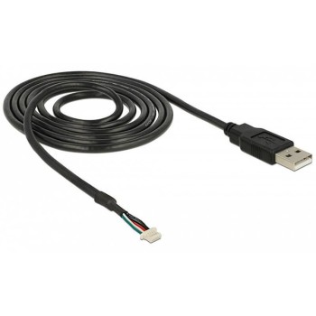 Delock Anschlusskabel USB 2.0 A Stecker, 5 pin Kamera Stecker V5 1,5 m Delock Anschlusskabel USB 2.0 A Stecker, 5 pin Kamera Stecker V5 1,5 m