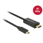 Delock Câble 4K 60Hz USB type C - HDMI, 1 m