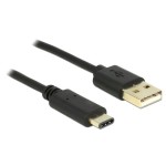 Delock Câble USB 2.0 USB A - USB C 2 m